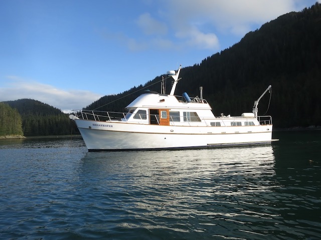 Tri-Cabin Trawler, Ed Monk Design. US Built Hull. No Teak Decks! $119,500.